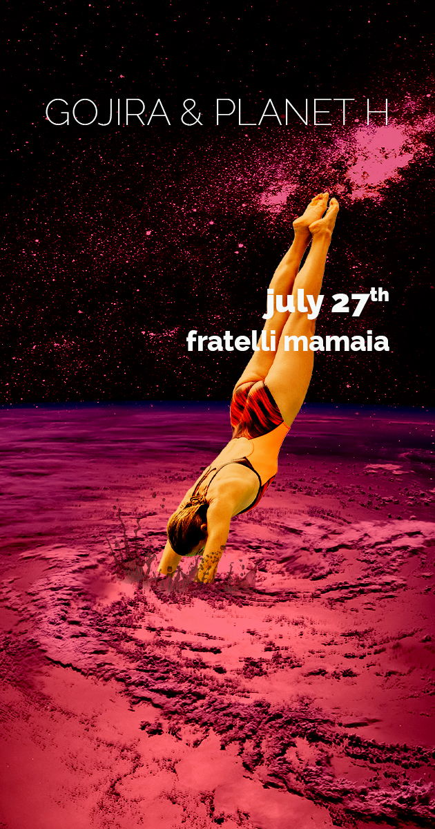 Gojira & Planet H live in Fratelli Mamaia