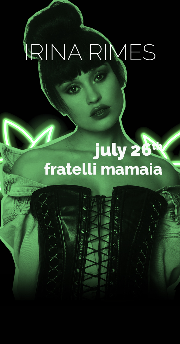 IRINA RIMES live in Fratelli Mamaia