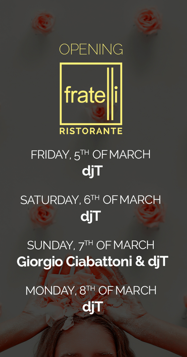 Fratelli Ristorante opening day