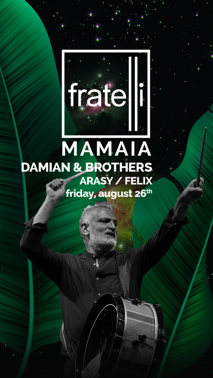 Damian & Brothers live in Fratelli Mamaia!