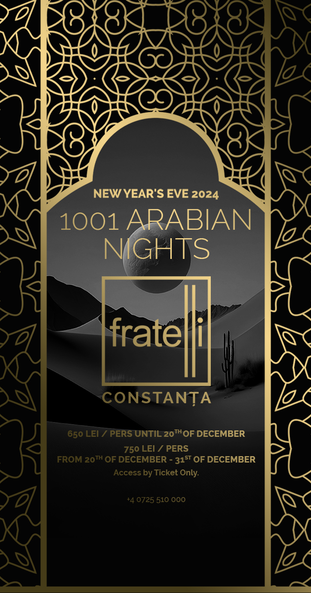 NYE 2024 – 1001 Arabian Nights!