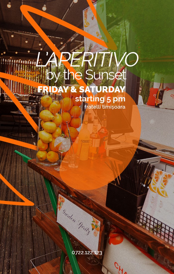 L’APERITIVO BY THE RIVER