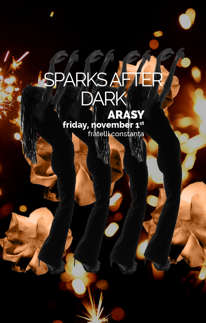 Sparks after dark!