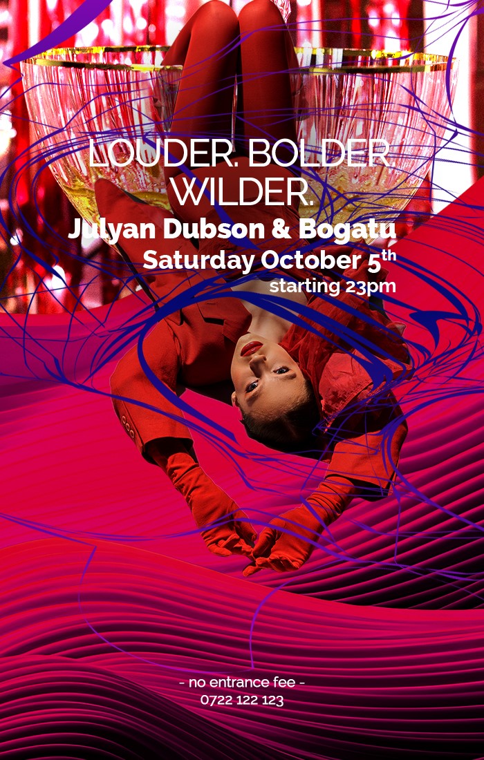 LOUDER. BOLDER. WILDER.