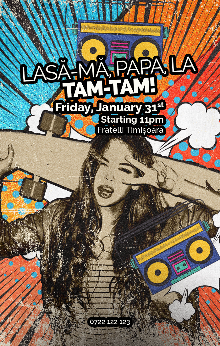 Lasă-mă, papa, la TAM-TAM! 🎶✨