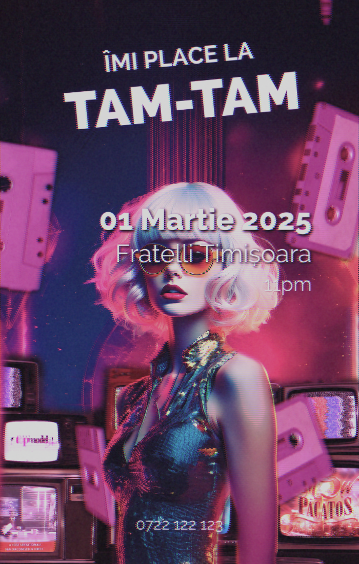 ÎMI PLACE LA TAM-TAM! 🎶✨