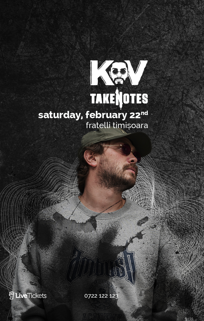 KOV (TAKENOTES) at Fratelli Timisoara